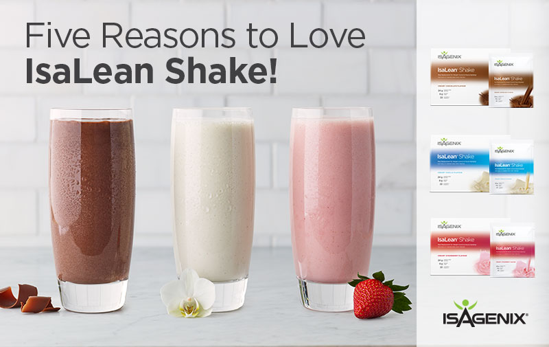 Isagenix Shakes - Isagenix IsaLean Shakes for Weight Loss